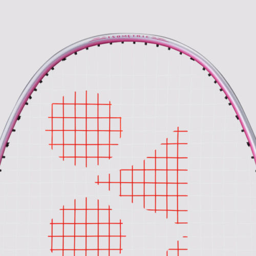 yonex nanoray 10f nr 10f badminton racquet racket 4u5 white pink