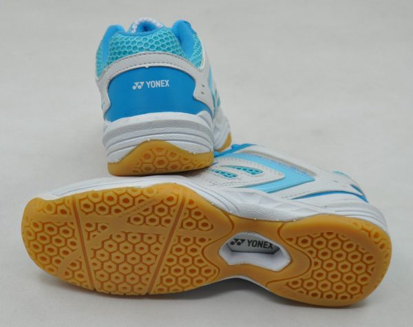 Yonex Power Cushion SHB 34 LX Ladies White Blue - Image 4