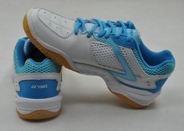 Yonex Power Cushion SHB 34 LX Ladies White Blue - Image 3