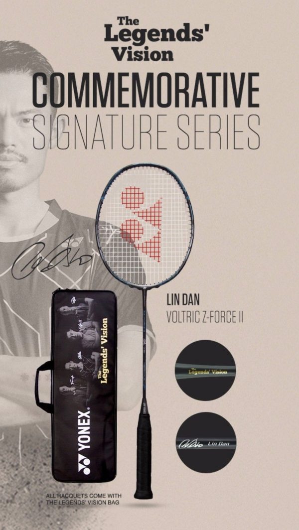 YONEX LEGENDS VISION VOLTRIC Z FORCE II LIN DAN LIMITED EDITION 4UG5