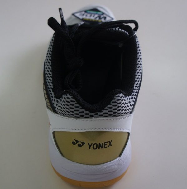 Yonex Power Cushion SHB65XWEX (4E Wide Front) White/Gold - Image 5