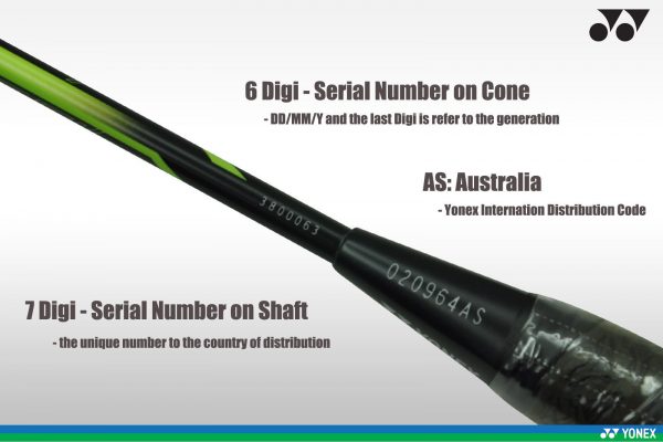 Yonex Voltric 7 DG (VT7DG) 3UG5 Black/Lime Strung - Image 6