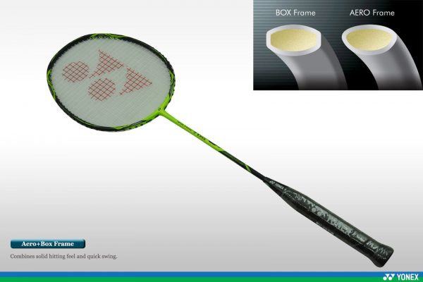 Yonex Voltric 7 DG (VT7DG) 3UG5 Black/Lime Strung - Image 2