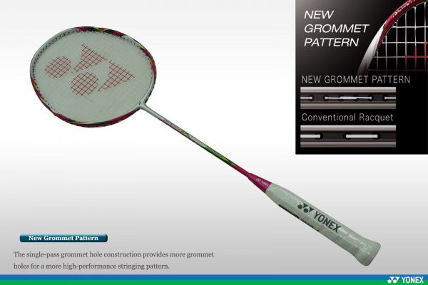 Yonex ArcSaber 6FL 4U5 Strung Magenta - Image 3
