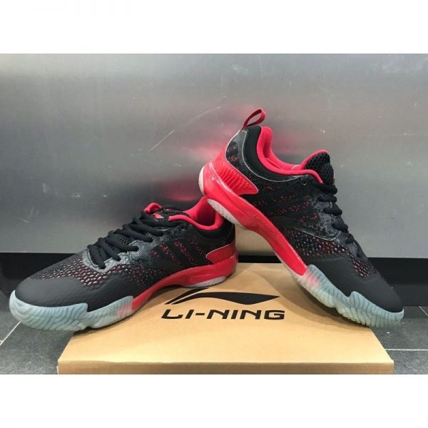 LI-NING AYAN017-3S RED/BLACK - Image 7