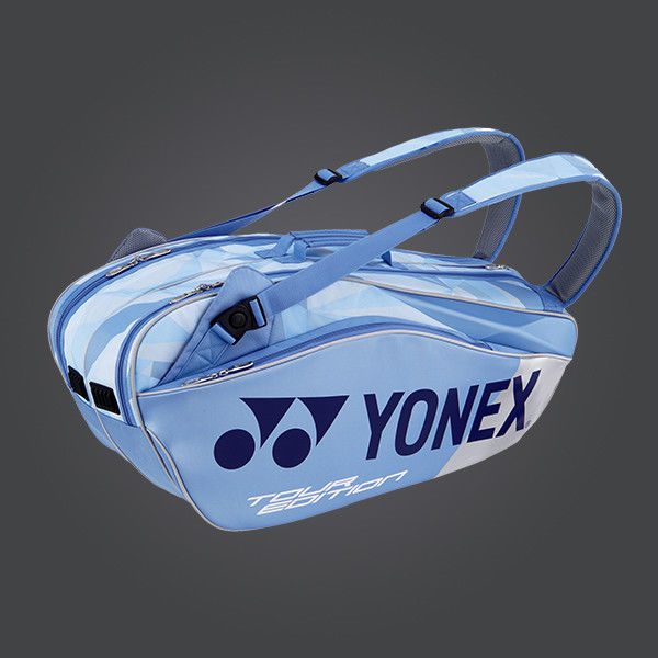 YONEX 6 Tennis/8 s Bag 9826EX, Clear Blue