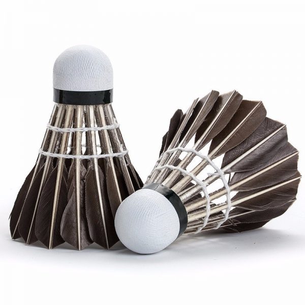 Durable Black Goose Blade Feather Shuttlecock - Image 3