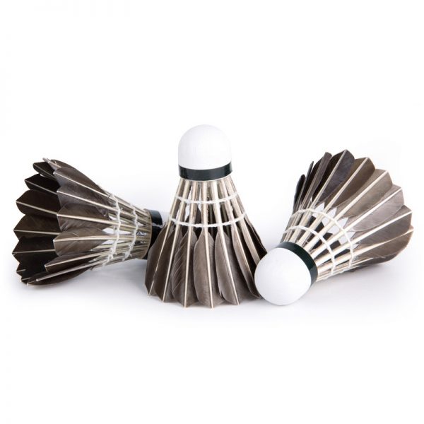 Durable Black Goose Blade Feather Shuttlecock - Image 2