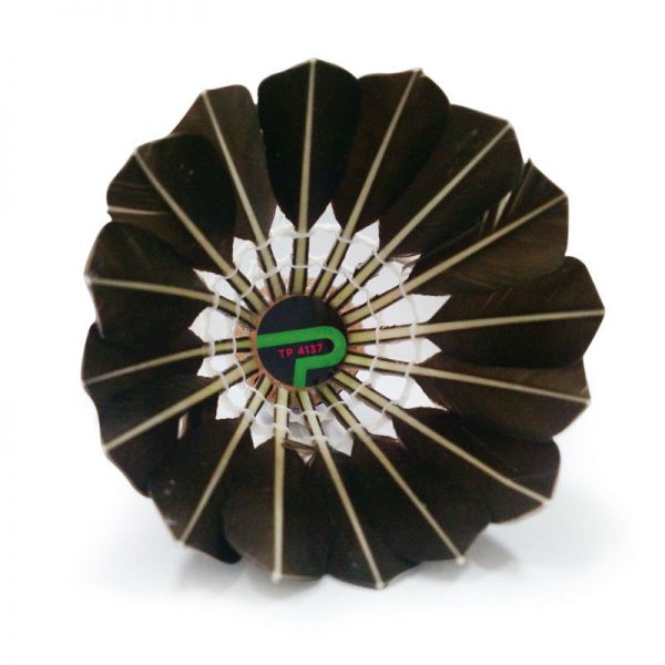 Durable Black Goose Blade Feather Shuttlecock - Image 5