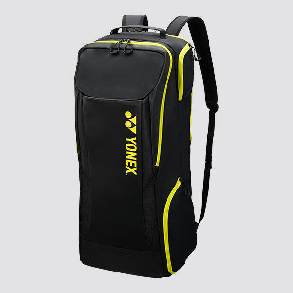 2019 YONEX Back-Pack Full Racquet Ruck Bag 8922EX w/Shoe Pocket Black/Lime 
