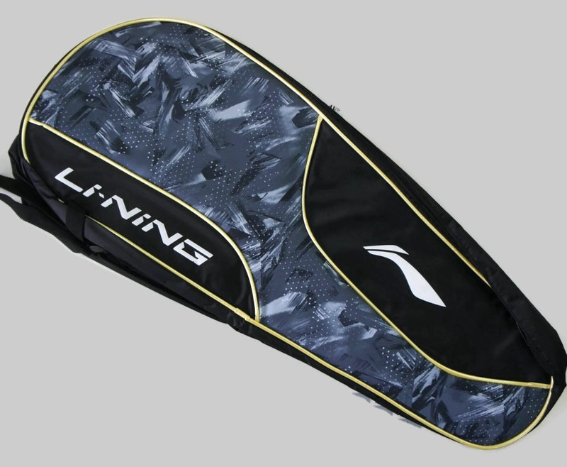 Li Ning Badminton Racquet Thermal Bag 2 Full Compartment ABDN238-2 Red 