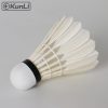 Kunli Bronze Professional Tournament Super Durable White Goose Feather Shuttlecocks - Image 6