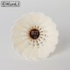 Kunli Bronze Professional Tournament Super Durable White Goose Feather Shuttlecocks - Image 5