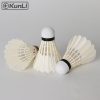 Kunli Bronze Professional Tournament Super Durable White Goose Feather Shuttlecocks - Image 4