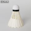 Kunli Bronze Professional Tournament Super Durable White Goose Feather Shuttlecocks - Image 3