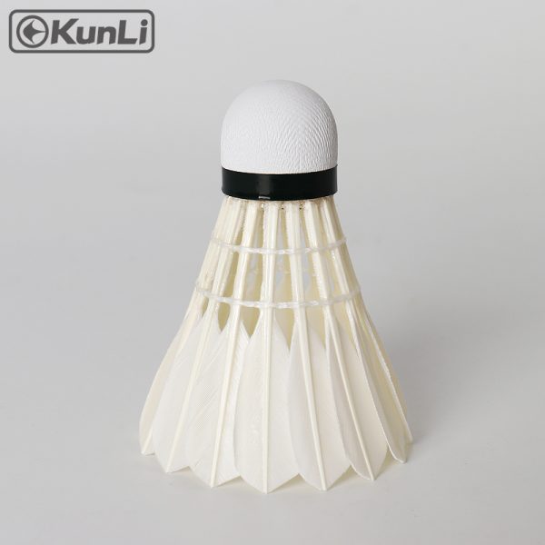Kunli Bronze Professional Tournament Super Durable White Goose Feather Shuttlecocks - Image 3
