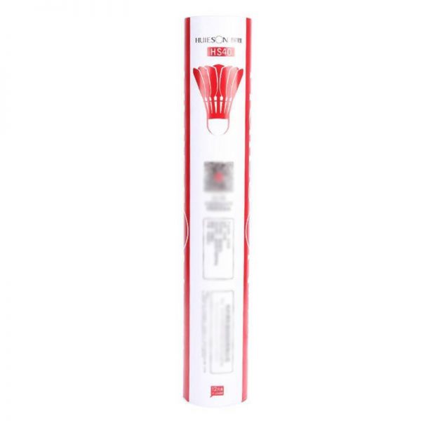 Durable White Goose Feather Shuttlecock - Image 3