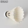 Kunli Bronze Professional Tournament Super Durable White Goose Feather Shuttlecocks - Image 2