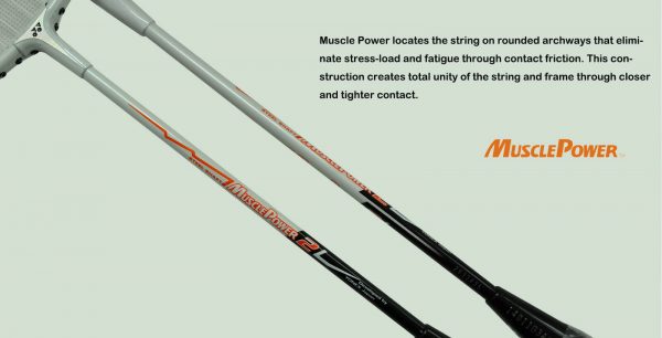Yonex Muscle Power 2 MP2 Orange White - Image 4