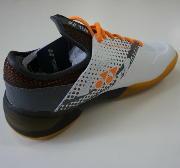 Yonex Power Cushion Comfort Z 2 Ladies CFZ2L White/Orange - Image 3